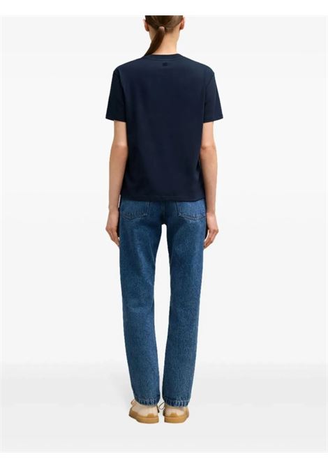 t-shirt adc nisex blu notte AMI PARIS | BFUTS035.724430